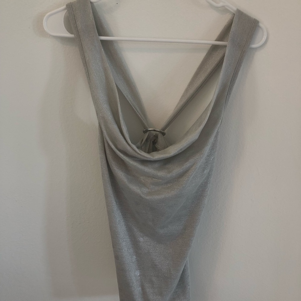 ❤️Sparkly silver top(3 for $15 )